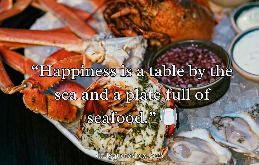 Seafood Captions for Instagram