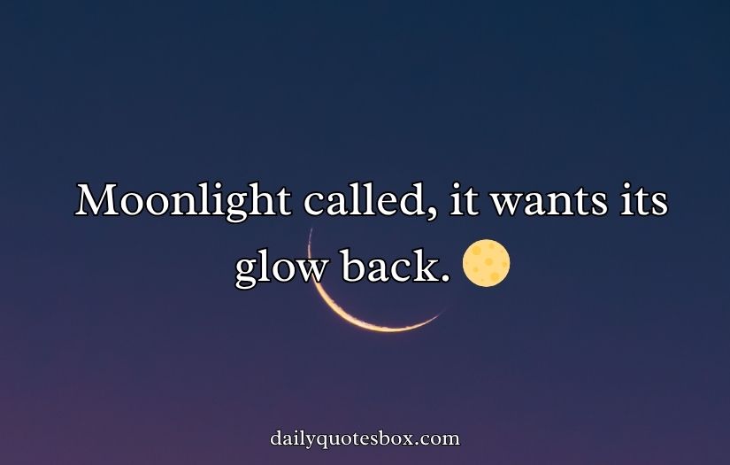 Moon Captions For Instagram Posts