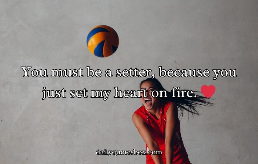 Volleyball Pick Up Lines