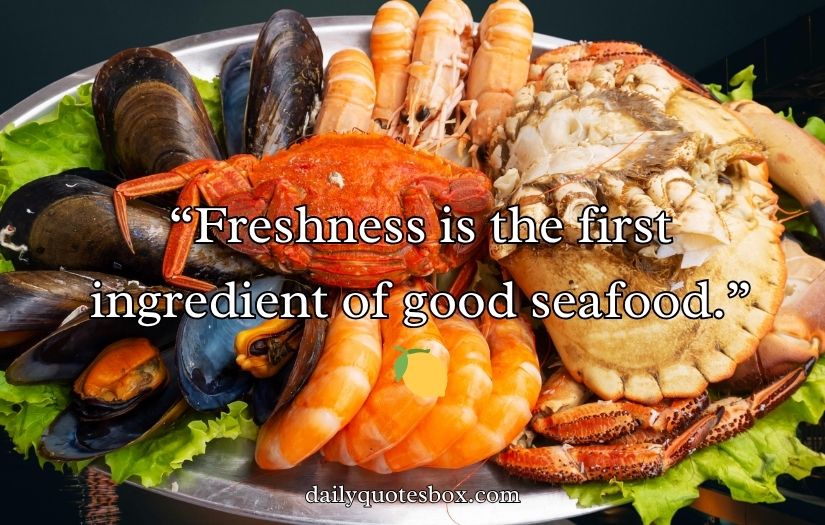 Seafood Captions for Instagram
