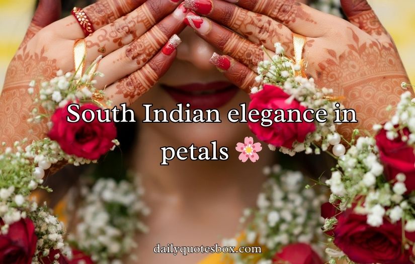 Gajra Captions Instagram