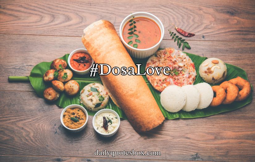 Dosa Captions For Instagram