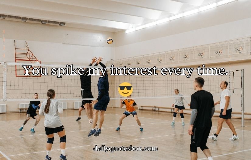 Volleyball Pick Up Lines