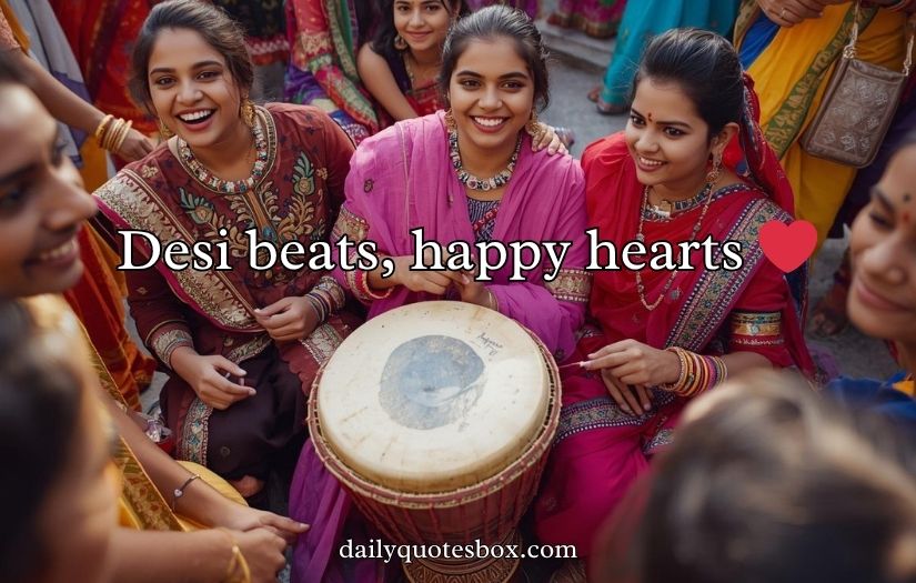 Dholak Caption for Instagram