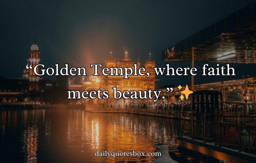 Golden Temple Captions