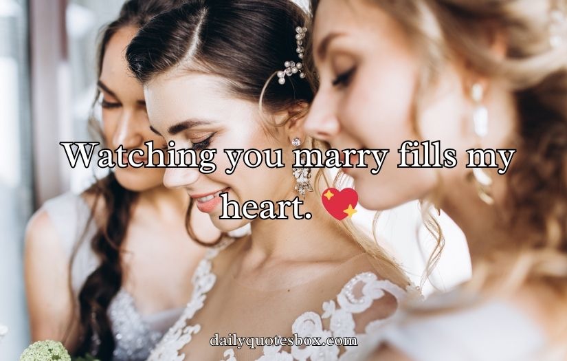 Sister Wedding Captions For Instagram