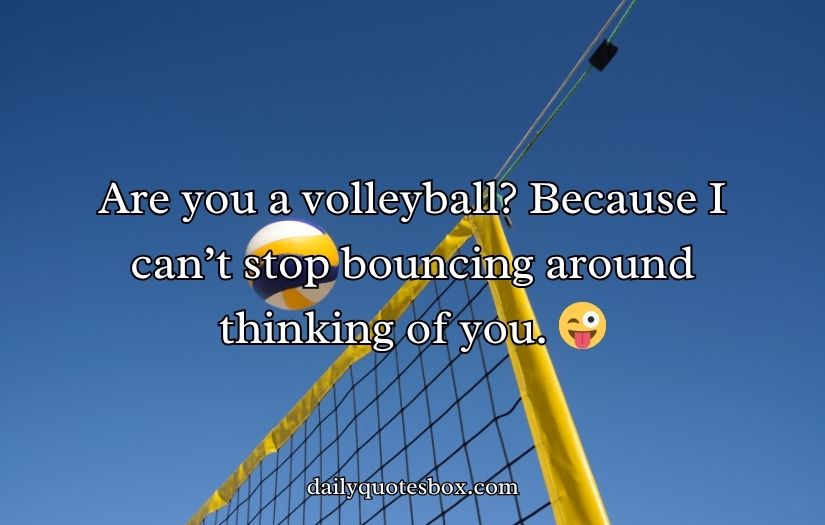 Volleyball Pick Up Lines