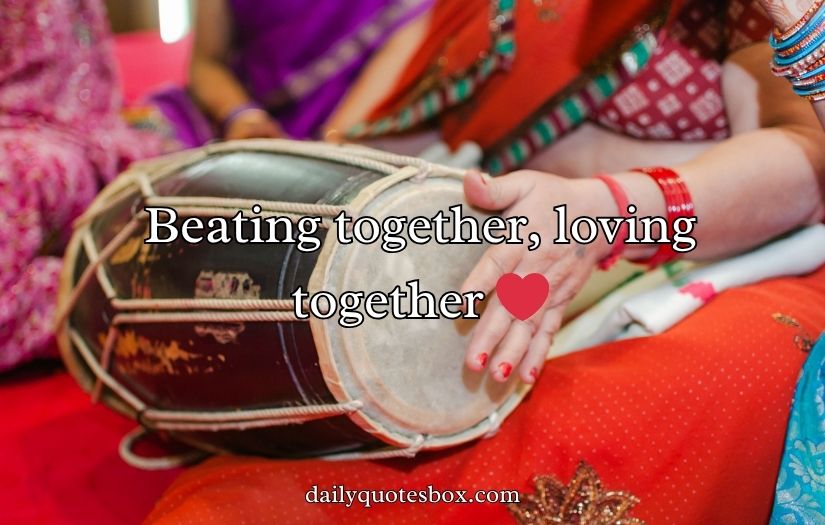 Dholak Caption for Instagram