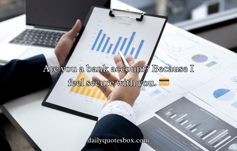 Finance Pick Up Lines