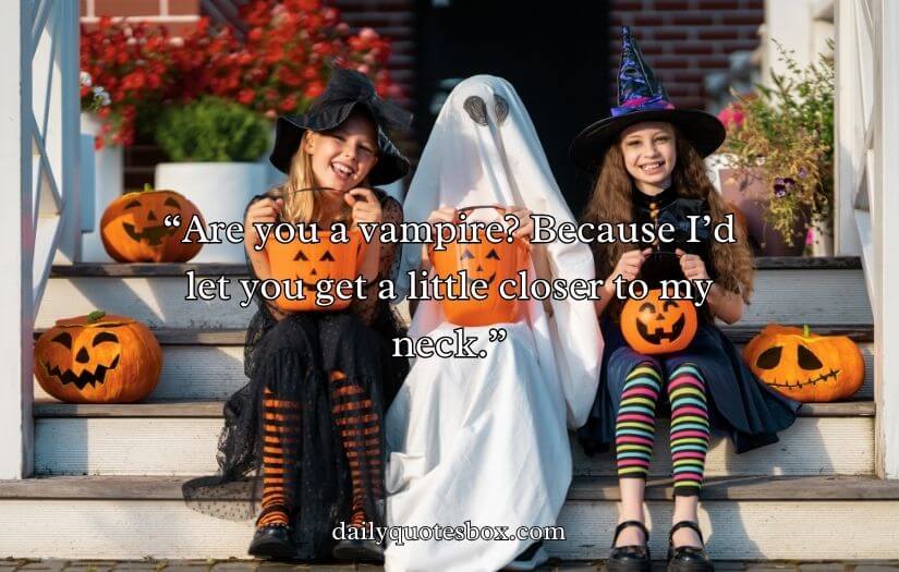 Halloween Pick Up Lines