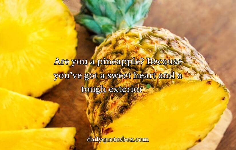 Pineapple Pick Up Lines