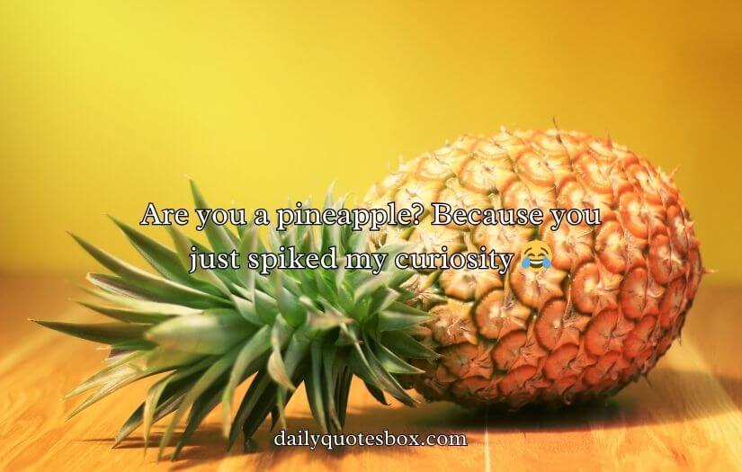 Pineapple Pick Up Lines