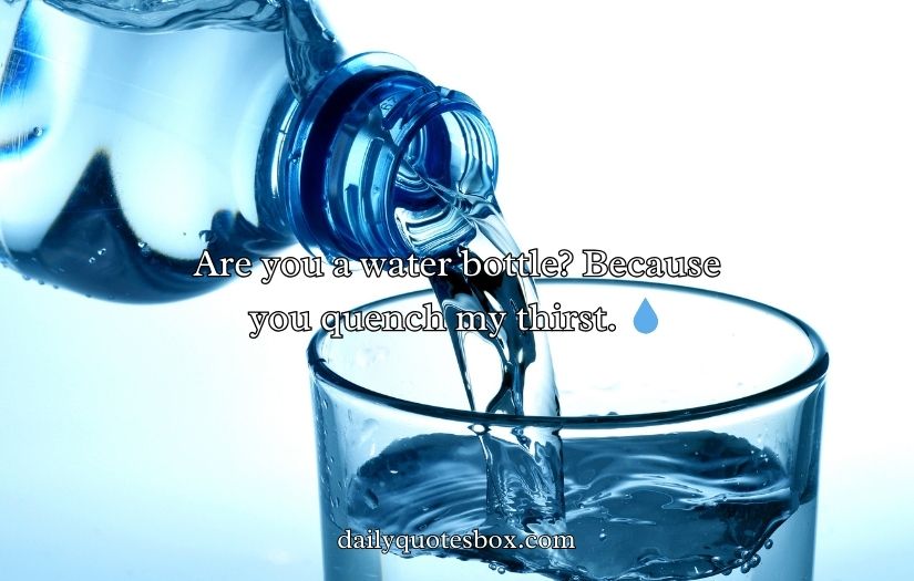 Water Pick Up Lines