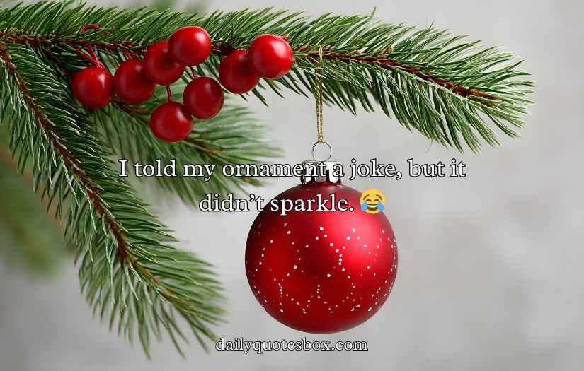 Ornament Puns and Jokes