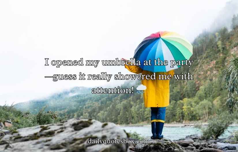 Umbrella Puns and Jokes