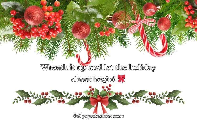 Christmas Wreath Puns