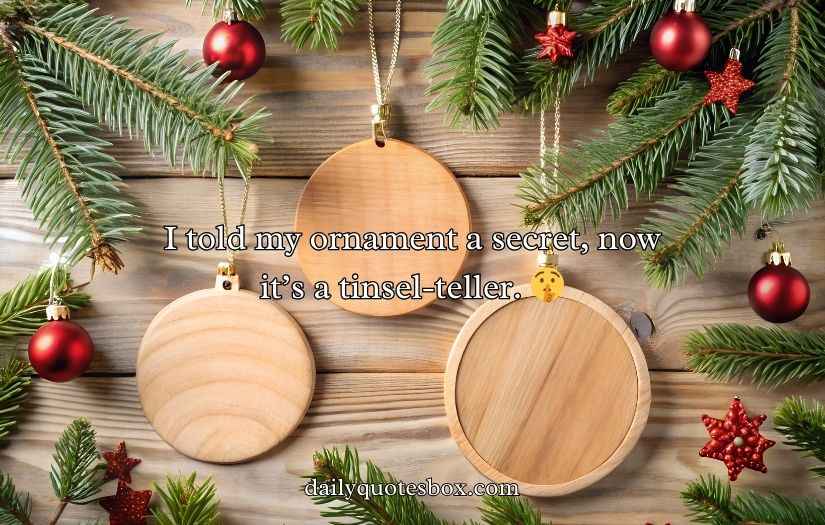 Ornament Puns and Jokes