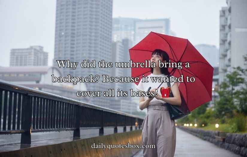 Umbrella Puns and Jokes