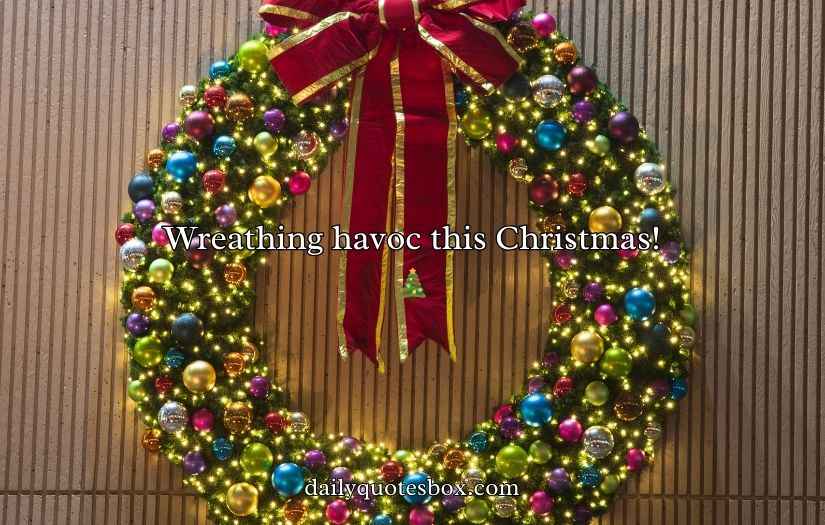 Christmas Wreath Puns