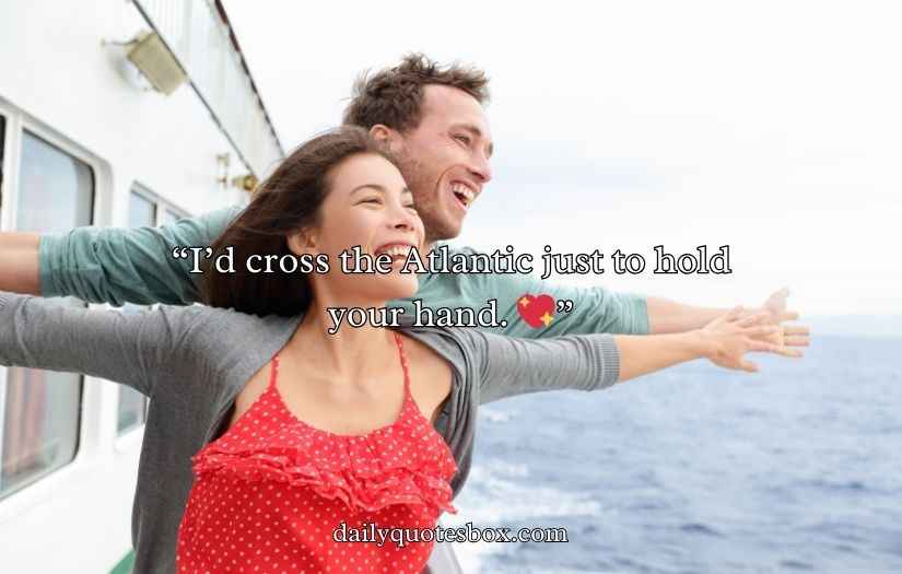 Titanic Pick Up Lines