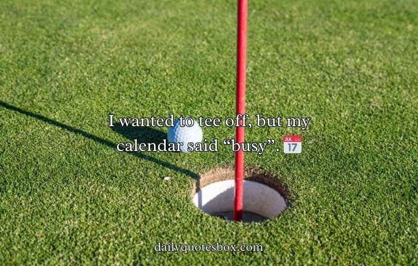 Golf Puns