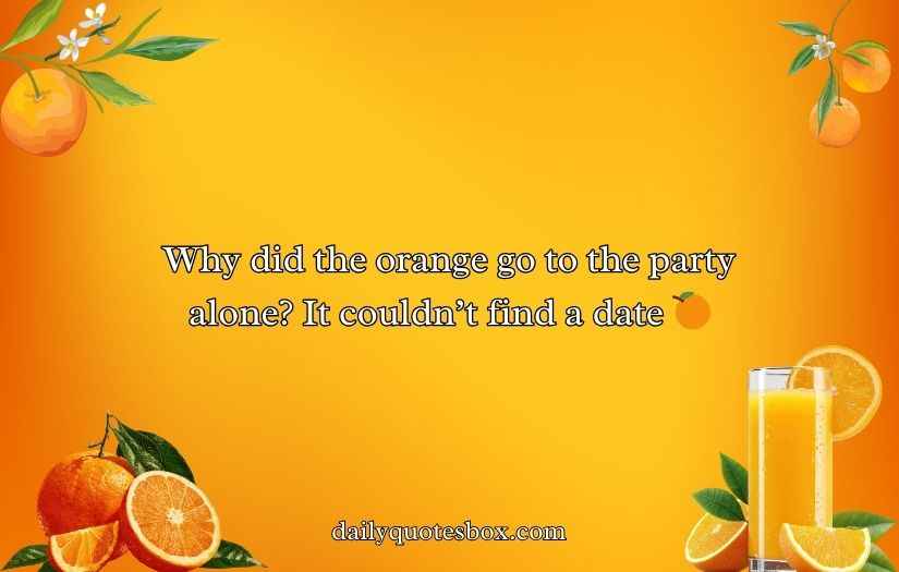 Orange Puns and Jokes