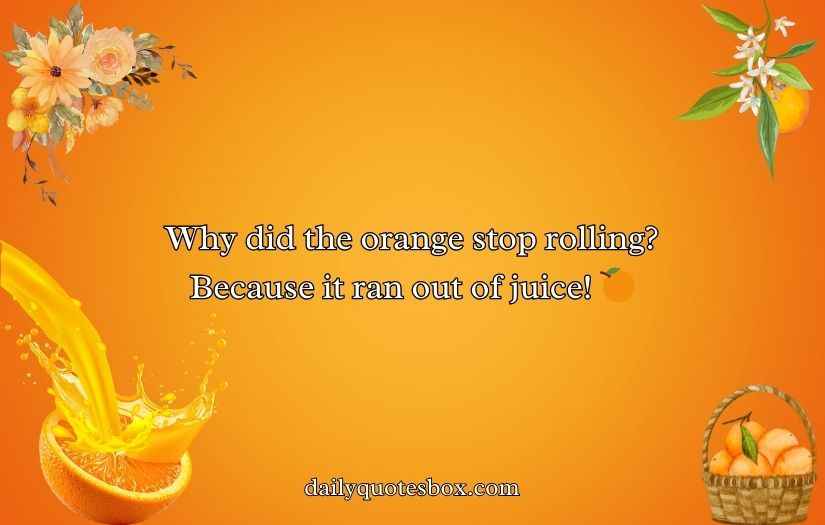 Orange Puns and Jokes