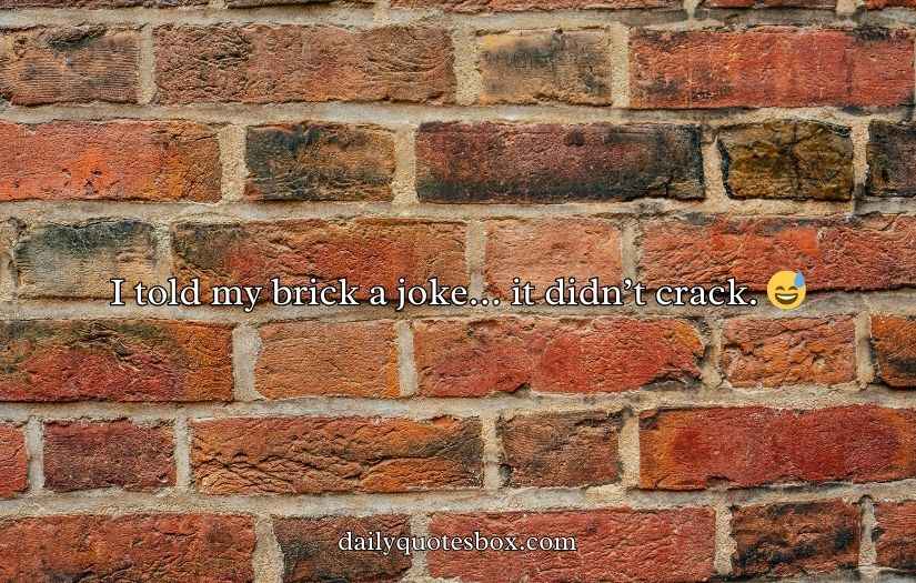 Brick Puns and Jokes