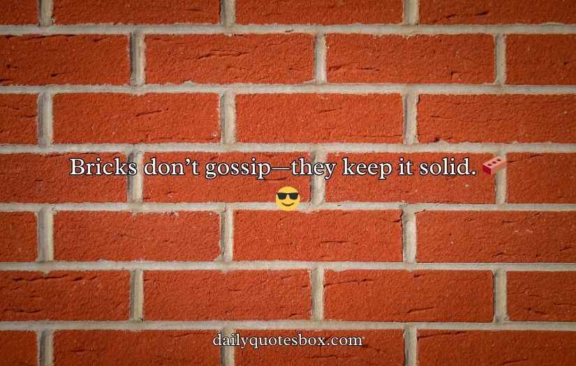 Brick Puns and Jokes