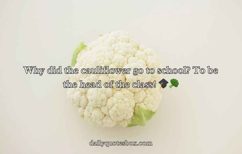 Cauliflower Puns and Jokes