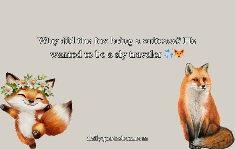 Fox Puns and Jokes