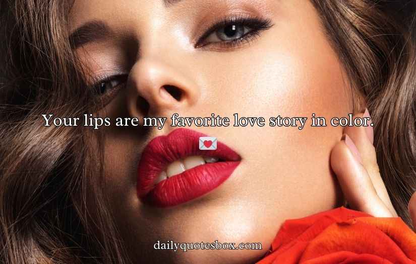 Lipstick Pickup Lines
