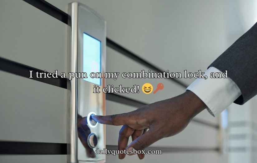 Lock Puns