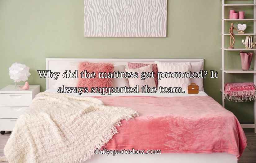 Mattress Puns