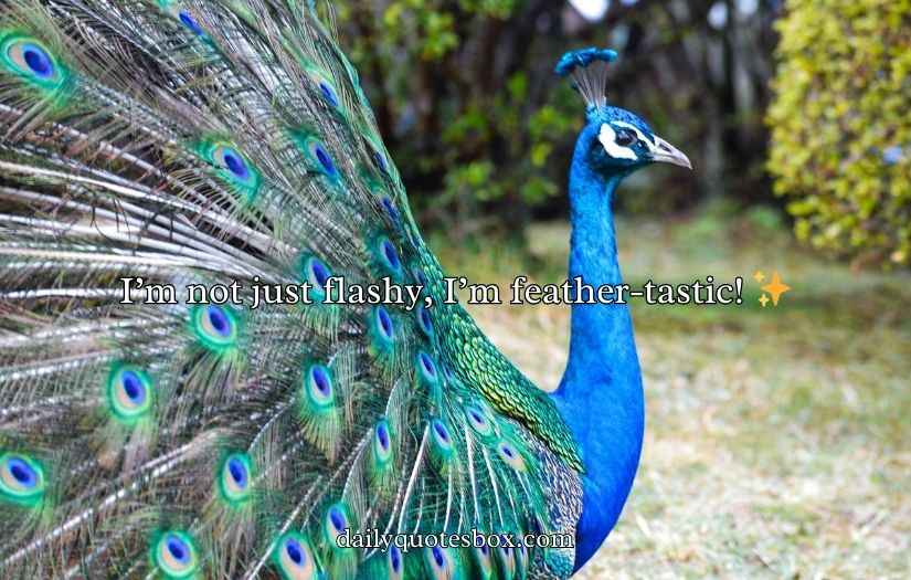 Peacock Puns