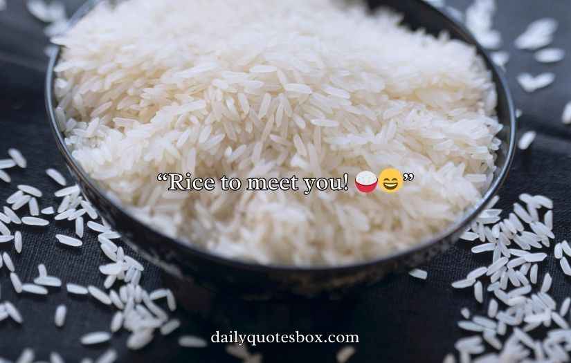 Rice Puns