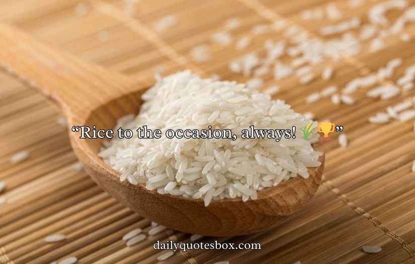 Rice Puns